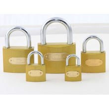Cheap Gold Spay Painted Padlock with Normal Keys